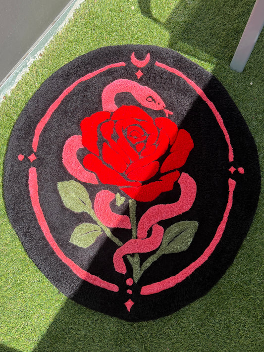 Aphrodite's Rose (Moon Serpent) Rug