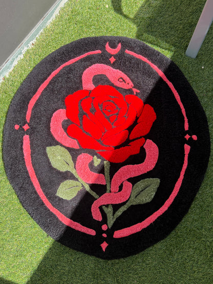 Aphrodite's Rose (Moon Serpent) Rug