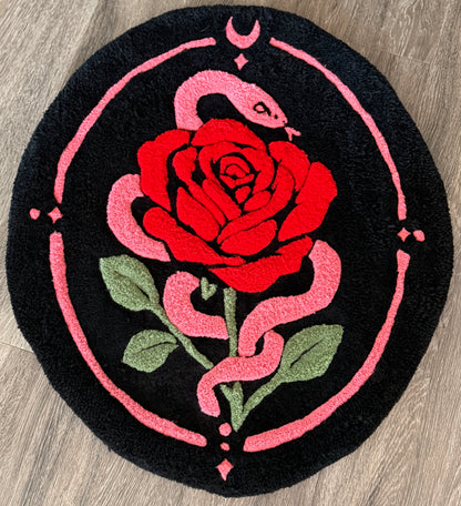 Aphrodite's Rose (Moon Serpent) Rug
