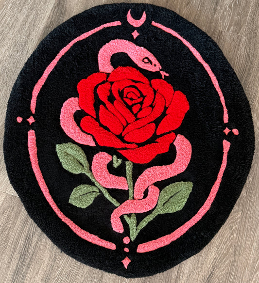 Aphrodite's Rose (Moon Serpent) Rug